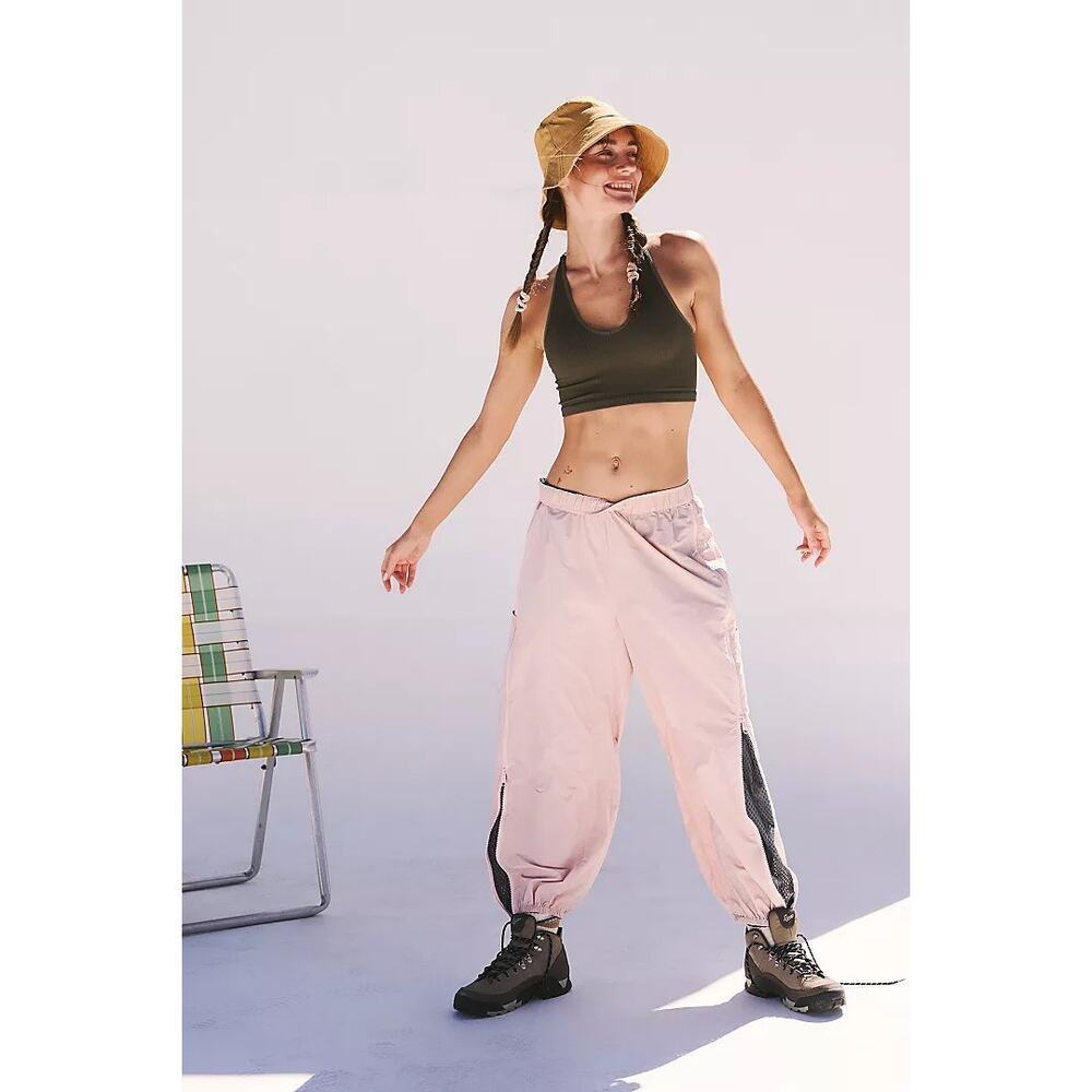 Free People Movement Three Pointer Track Pants Si… - image 1